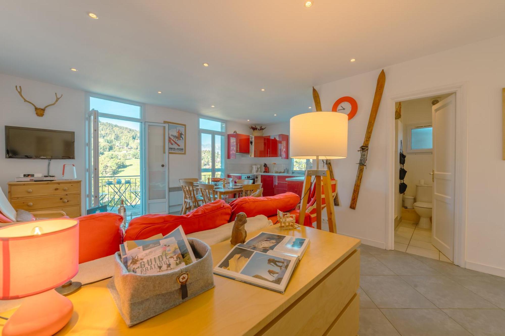 Appartement Etchea- 202 - Happy Rentals Saint-Gervais-les-Bains Luaran gambar
