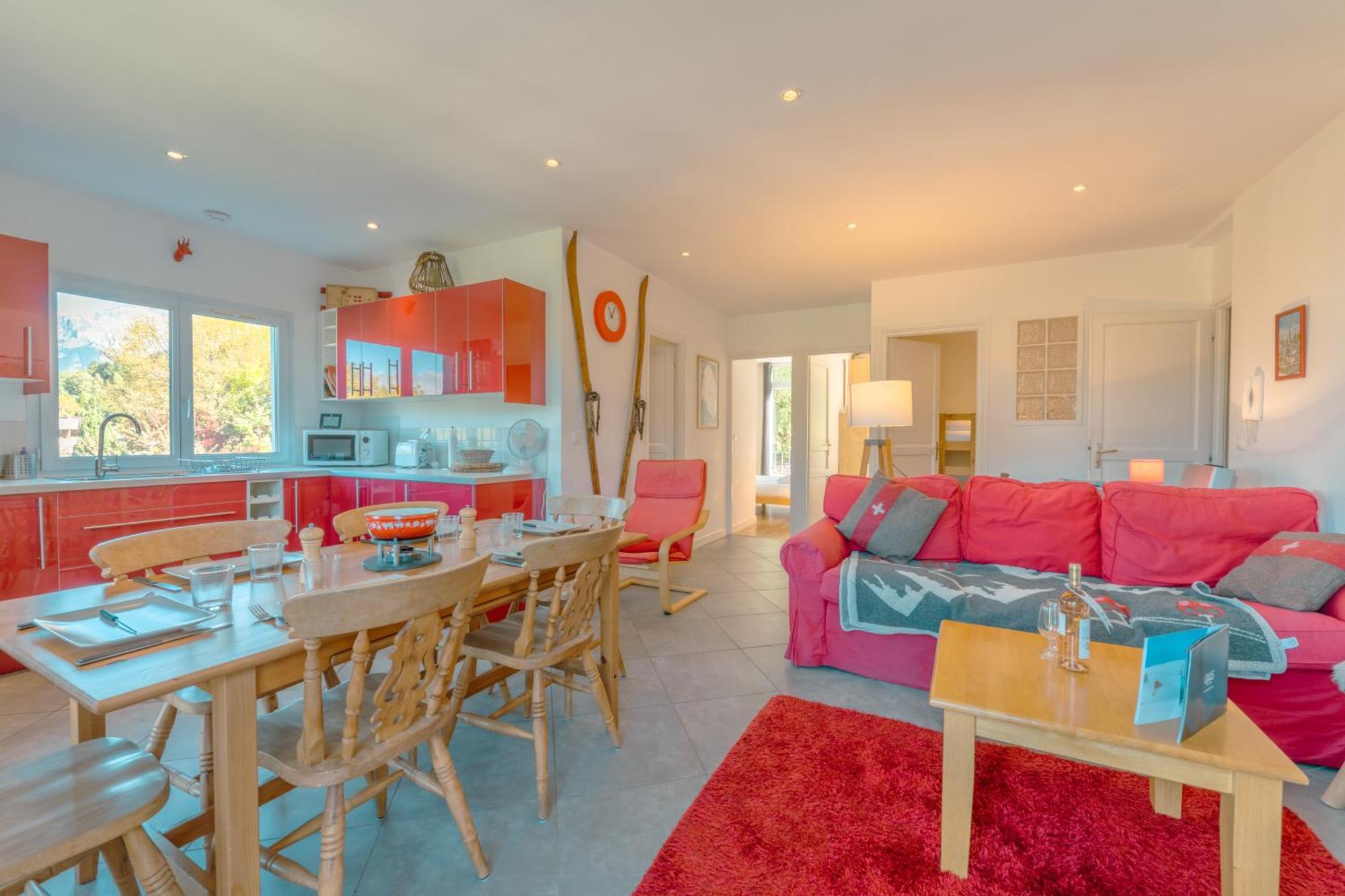 Appartement Etchea- 202 - Happy Rentals Saint-Gervais-les-Bains Luaran gambar